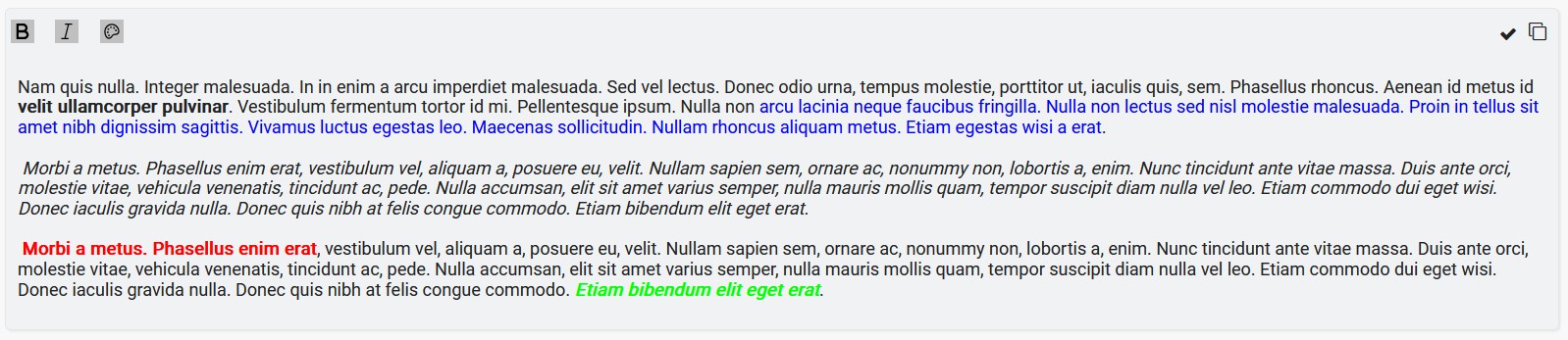 Vue &eacute;diteur